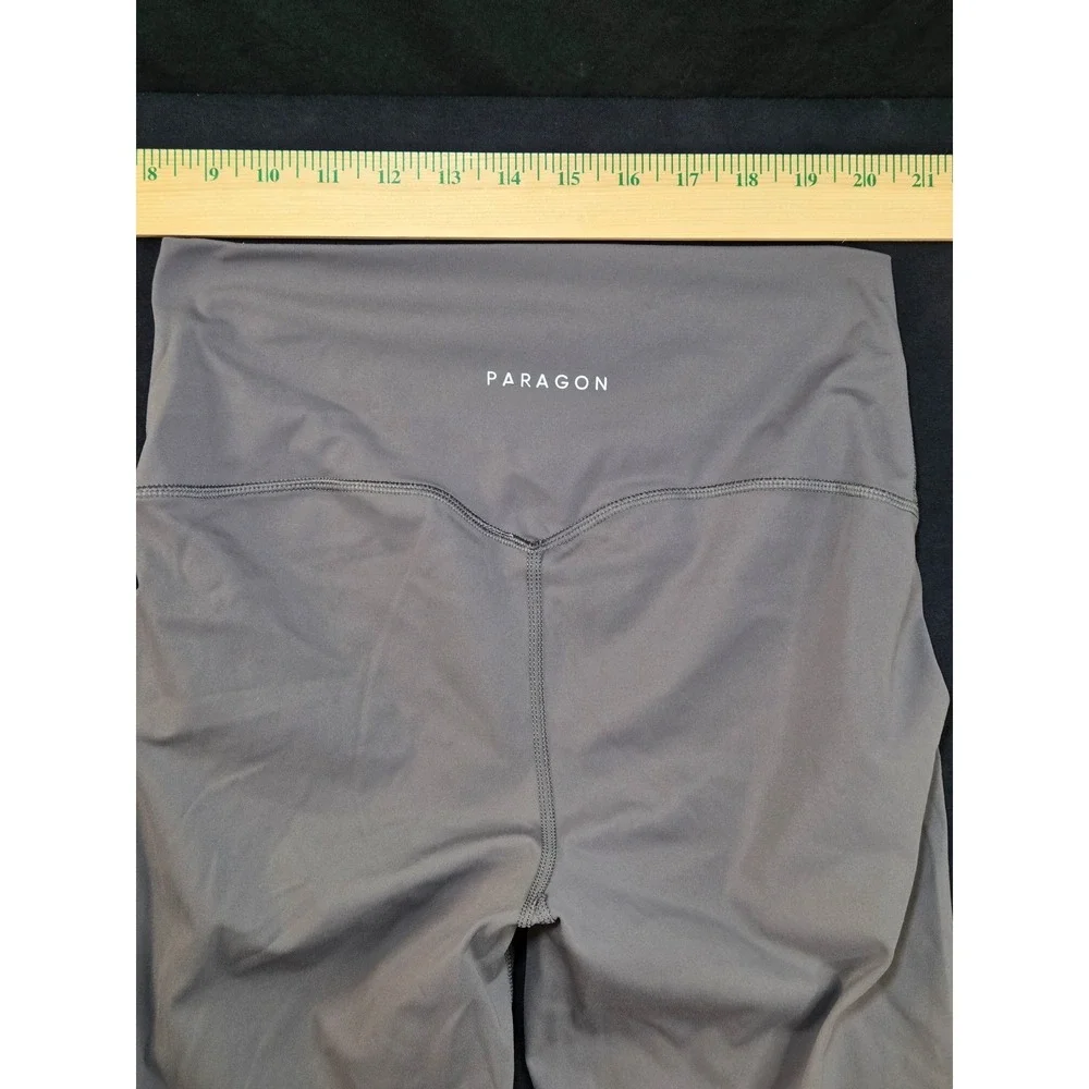 Paragon Women Crossover Waistband High Rise‎ Athletic Leggings Yoga Pants Size M